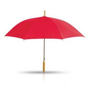 מטרייה עם מוט עץ 25 אינץ'