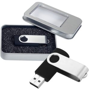 הדפסה על דיסק און קי טוויסטר שחור/כסוף