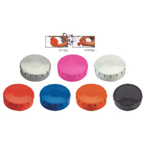 קופסת מתכת עגולה, קליק-קלק