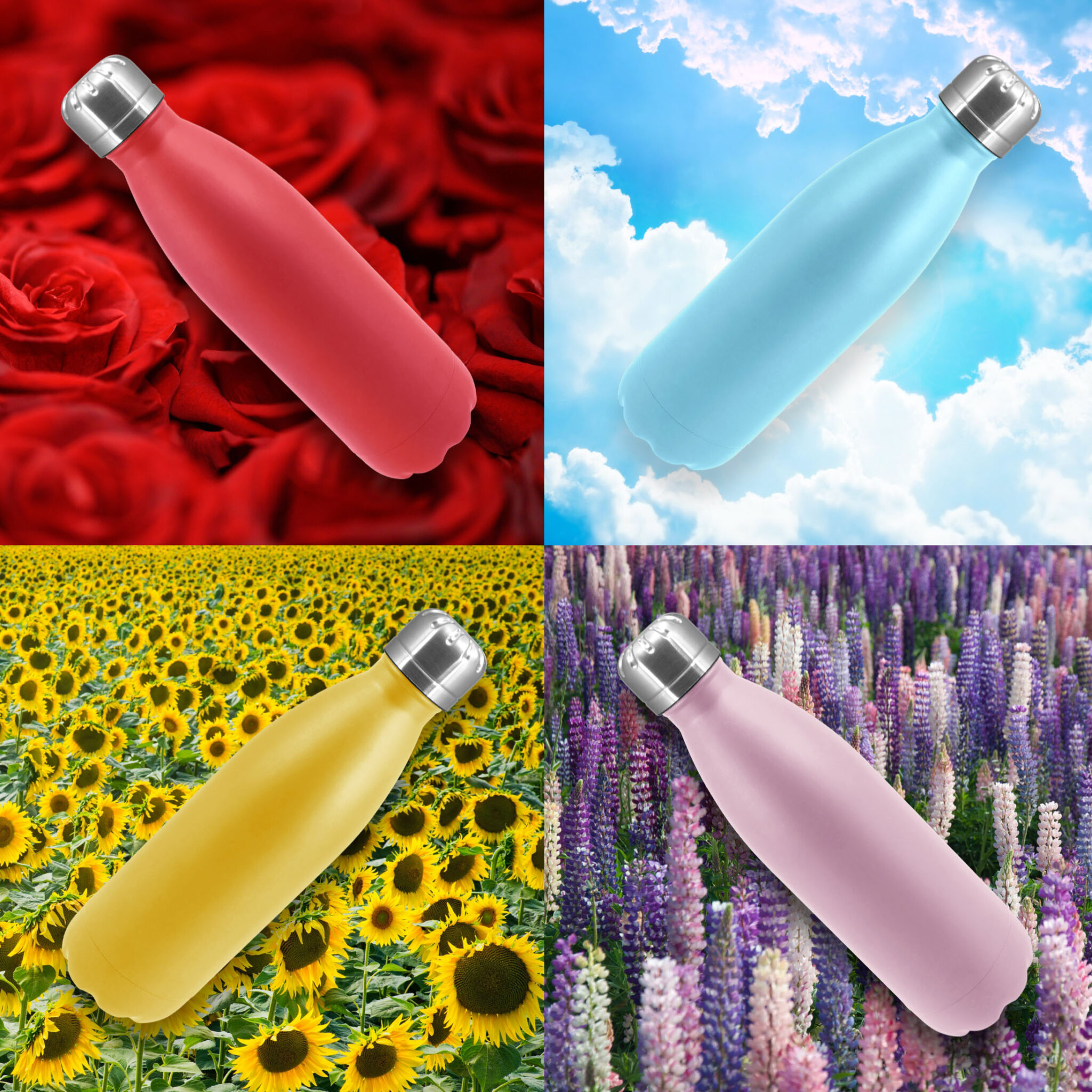 ⁦"תרמו-גארד" בקבוק נירוסטה טרמי איכותי במיוחד⁩ – תמונה ⁦3⁩