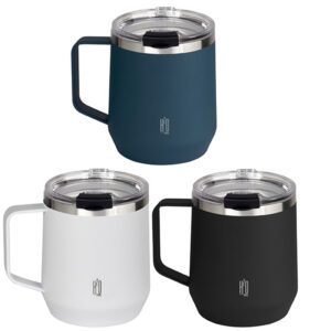 ספל תרמי "MUG"  נירוסטה חם / קר עם ידית מתכת מבית H2O-Pro