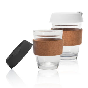 גלוס ספל זכוכית עם חבק שעם