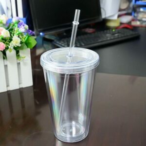 דרופ כוס מעוצבת שקופה