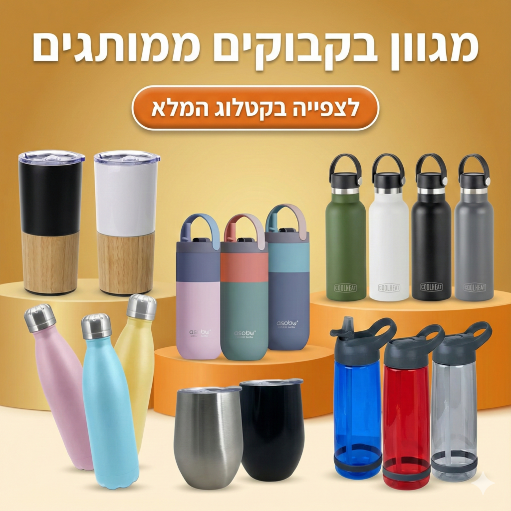 מגוון בקבוקים ממותגים - לצפייה בקטלוג המלא