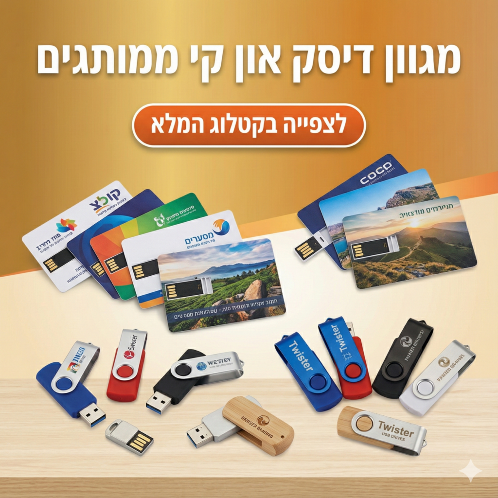 מגוון דיסק און קי ממותגים - לצפייה בקטלוג המלא